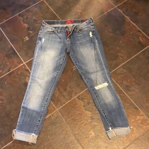 Lucky Brand Charlie Distressed Skinny